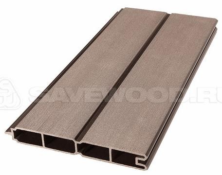 Заборный профиль из ДПК Savewood SW Agger матовый терракот купить в Калуге