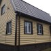 Сайдинг "blockhouse" под бревно, Престиж ВН-01, золотистый купить в Калуге