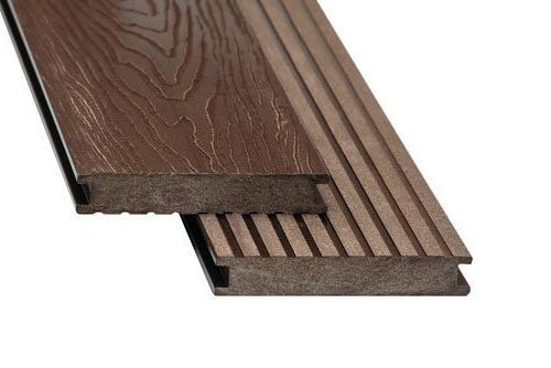 Террасная доска из ДПК ECODECKING Premium Коричневый купить в Калуге