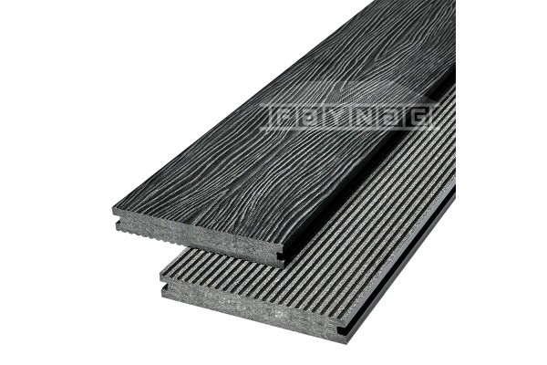 Террасная доска из ДПК Faynag Premium Massive 3D — Кварц купить в Калуге