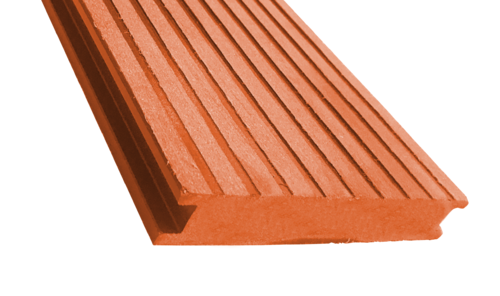 Террасная доска из ДПК ECODECKING Premium Терракот купить в Калуге