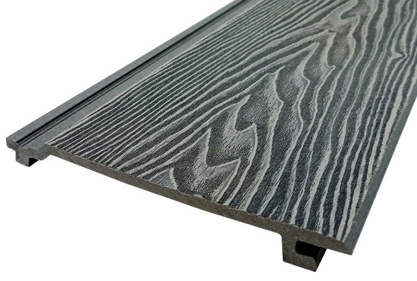 Сайдинг Darvolex 185x19x3000мм, 3D тиснение Серый купить в Калуге