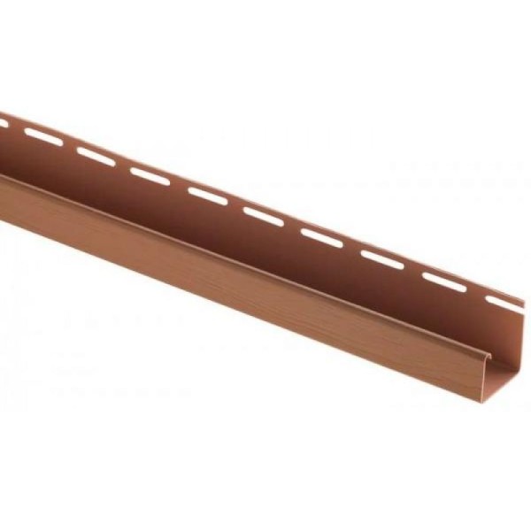 J-профиль Люкс Крашенный, T-15, ВН, Cветлый Дуб купить в Калуге