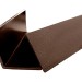Уголок ДПК для сайдинга 70x70x3000мм Коричневый купить в Калуге