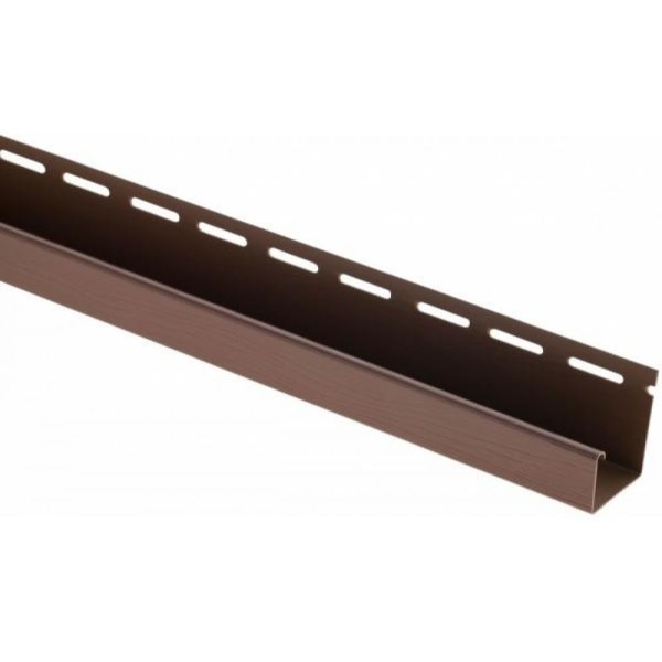 J-профиль Люкс Крашенный, T-15, ВН, Тёмный Орех купить в Калуге