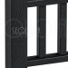 Комплект крышка/юбка для столба SEQUOIA BLACK купить в Калуге