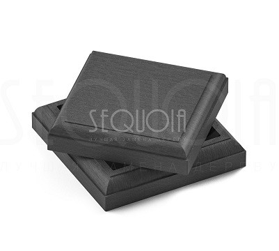 Комплект крышка/юбка для столба SEQUOIA GRAY купить в Калуге