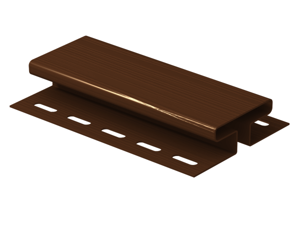 H-планка Ю-пласт Классика коричневая купить в Калуге