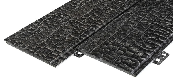 Фиброцементные панели FCSPRO Decor Wood Click Угольное купить в Калуге