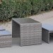 Диван-Трансформер AFINA плетеный из иск. ротанга S330G-W78 Grey купить в Калуге