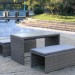 Диван-Трансформер AFINA плетеный из иск. ротанга S330G-W78 Grey купить в Калуге