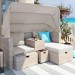 Комплект мебели AFINA плетеной из иск. ротанга AFM-330 Beige купить в Калуге