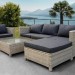 Комплект мебели AFINA плетеной из иск. ротанга YR821G Grey/Grey купить в Калуге