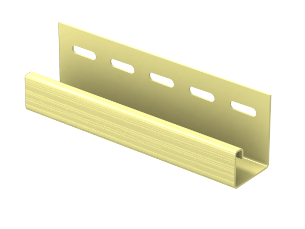 J-планка Ю-пласт Классика кремовая купить в Калуге