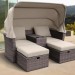 Комплект мебели AFINA плетеной из иск. ротанга AFM-330B Brown купить в Калуге