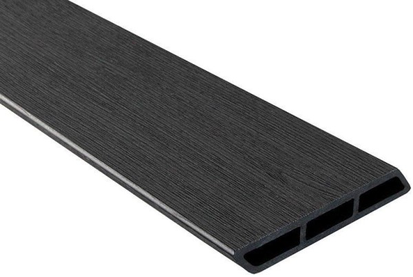 Доска Ромбус 3D ДПК Outdoor STORM BLACK черная купить в Калуге