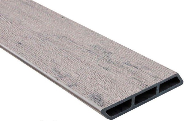 Доска Ромбус 3D ДПК Outdoor STORM GREY серая микс купить в Калуге