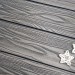 Террасная доска из ДПК Terrapol Смарт 3D Полнотелая с пазом Черное дерево купить в Калуге