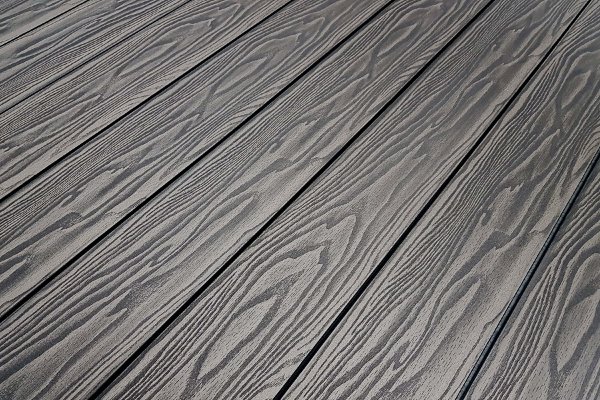 Террасная доска из ДПК Terrapol Смарт 3D Полнотелая с пазом Черное дерево купить в Калуге