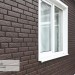 Фасадная панель Ю-Пласт Стоун Хаус Кирпич Коричневый купить в Калуге