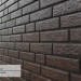 Фасадная панель Ю-Пласт Стоун Хаус Кирпич Коричневый купить в Калуге