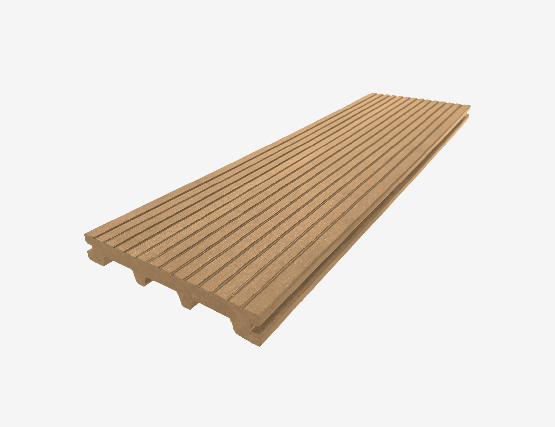 Террасная доска из ДПК RusDecking Unodeck Titanio - Орех купить в Калуге
