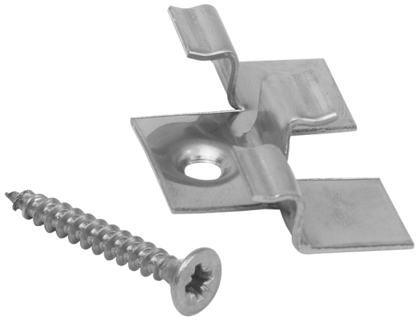 Клипса с саморезом,Grinder бесшовный монтаж 2 mm купить в Калуге