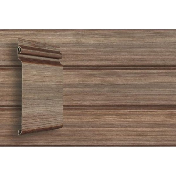 Виниловый сайдинг Grand Line Natural-Брус Tundra - Кедр купить в Калуге