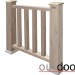 Ограждение из ДПК Outdoor Классик 3D STORM серый микс купить в Калуге