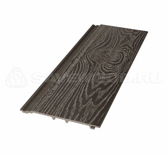 Сайдинг из дпк savewood sw-cedrus тангенциальный распил темно-коричневый купить в Калуге