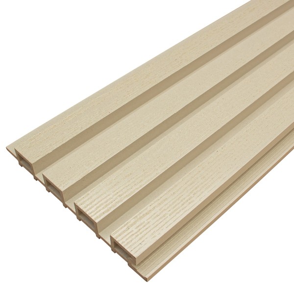Фасадная доска из ДПК Faynag Wood Рейка Слоновая кость купить в Калуге