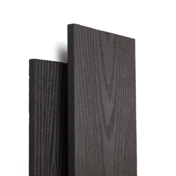 Заборная доска Ecodecking Техно 145х12 Графит купить в Калуге