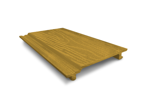 Фасадная панель  из ДПК ECODECKING Желтый купить в Калуге