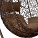 Кресло Подвесное из искусственного ротанга AFM-168A-L Brown купить в Калуге