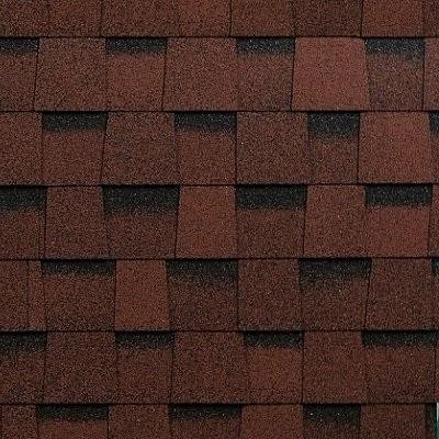 Двухслойная ламинированная черепица Shinglas, серия Фазенда – Красный купить в Калуге
