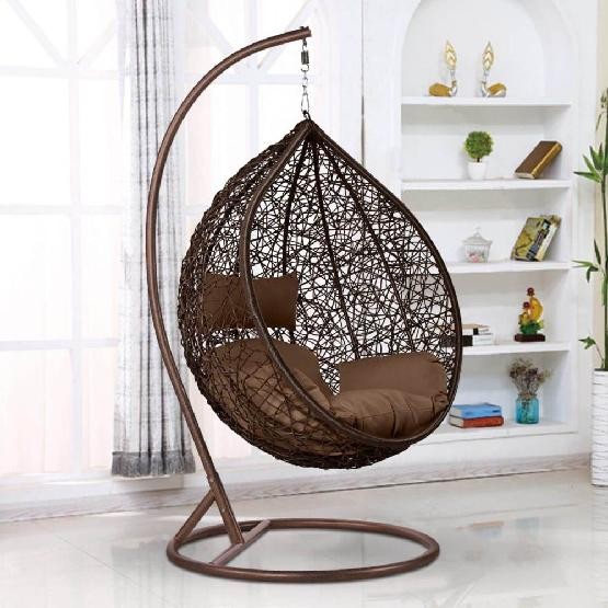 Кресло Подвесное из искусственного ротанга AFM-168A-XL Brown купить в Калуге
