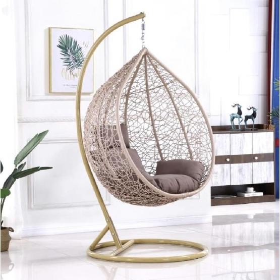 Кресло Подвесное из искусственного ротанга AFM-169A-XLB Beige купить в Калуге