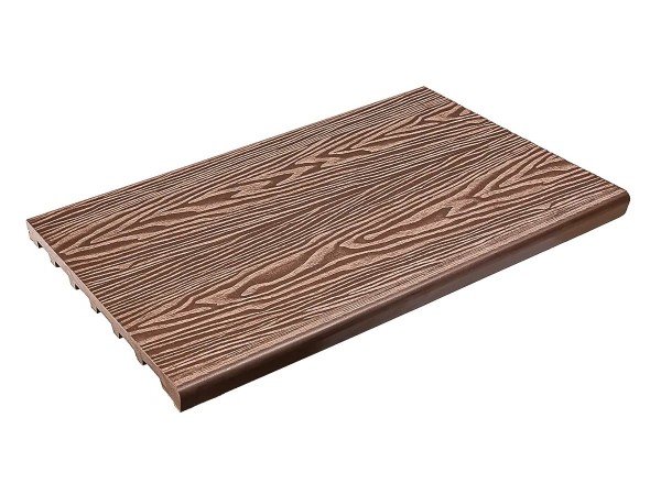 Ступень полнотелая из ДПК Deckart Step 3D Махагон купить в Калуге