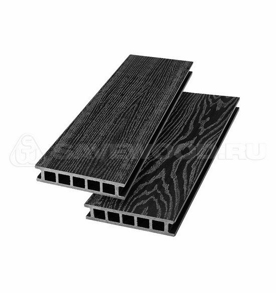Террасная доска из ДПК SW-Fagus «SaveWood» черный купить в Калуге