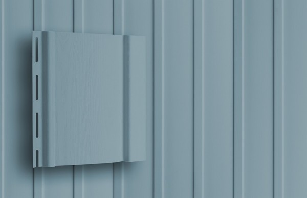 Сайдинг Вертикальный Grand Line Color Plus Голубой купить в Калуге