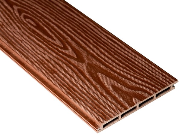 Фасадная доска из ДПК 3D Faynag - Шоколад купить в Калуге