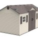 Сарай пластиковый LifeTime 15x8 DD купить в Калуге