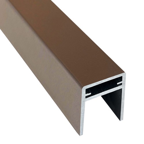 П-профиль Алюминиевый EasyDecking 35x25 Венге купить в Калуге
