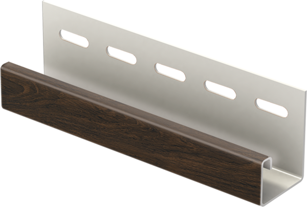 J-планка к Софиту PRO Тёмный орех купить в Калуге