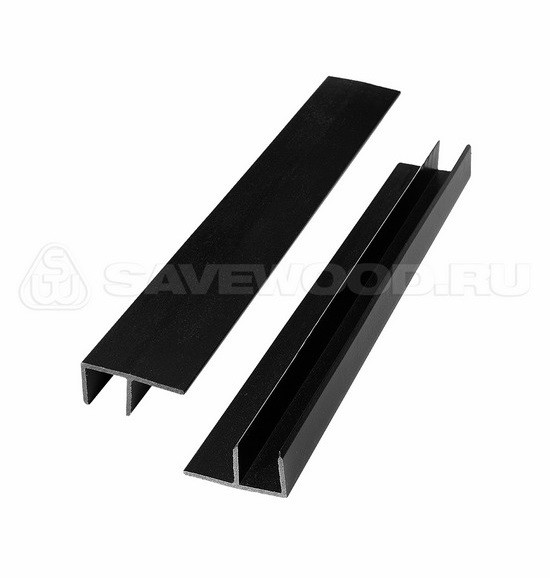 F-профиль ДПК Savewood – Чёрный купить в Калуге