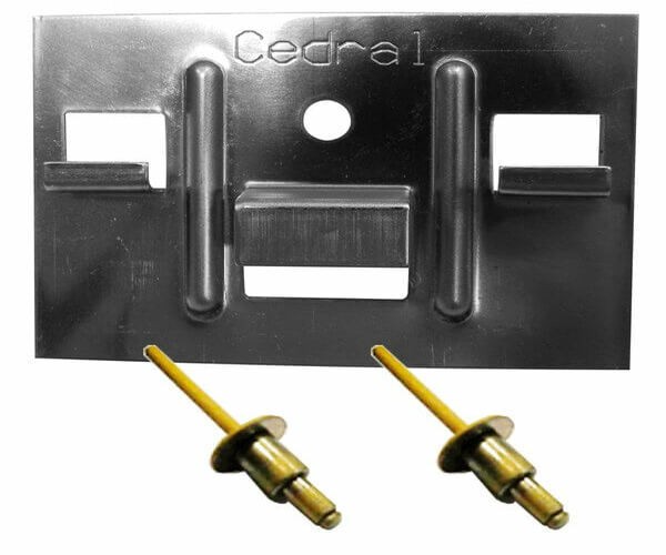 КЛЯММЕР + ЗАКЛЁПКА ДЛЯ CEDRAL CLICK 250 ШТ купить в Калуге