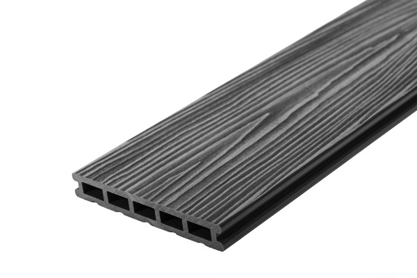 Террасная доска из ДПК RusDecking Unodeck Mogano - Графит купить в Калуге