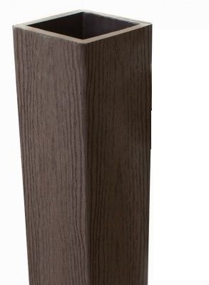 Столб опорный Woodvex Co-Extrusion Венге купить в Калуге
