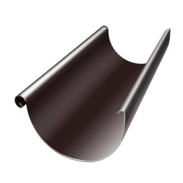 Водосток Grand Line 125x90 – Желоб 3м RAL 8017 купить в Калуге