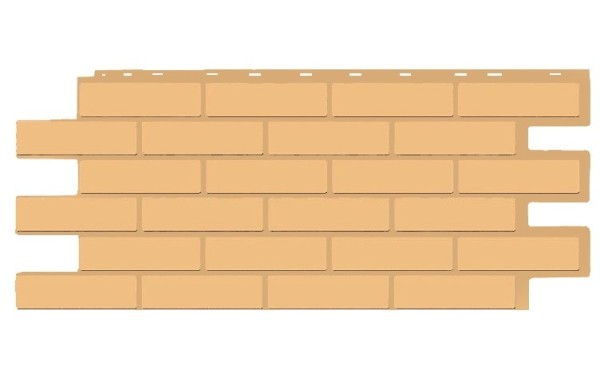 Фасадная панель T-Siding Кирпич Модерн Эко Крем купить в Калуге